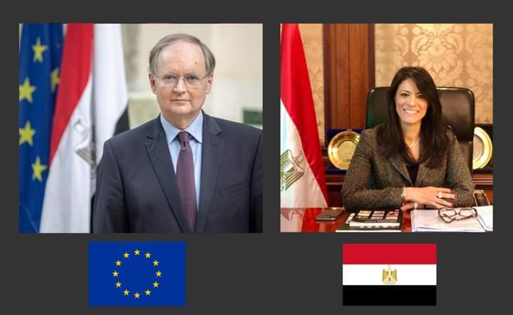 وزيرة التعاون الدولي والمفوض الأوروبي لسياسات الجوار يؤكدان عمق العلاقات المصرية-الأوروبية 1 FB IMG 16501961027311706092443