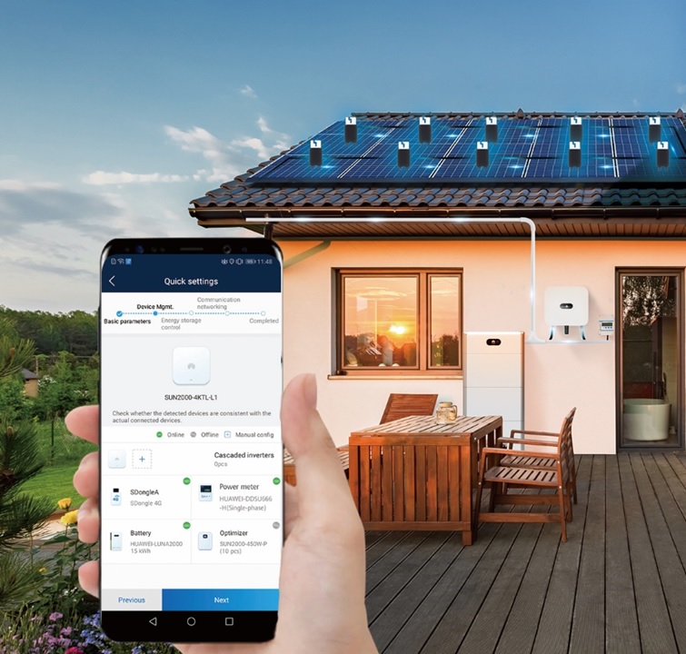 جلوبال (6):شركة Huawei تعلن عن أهم اتجاهات FusionSolar في 2024 لدفع الطاقة الشمسية كمصدر طاقة رئيسي 1 Huawei Fusion Solar EES Control1706293327
