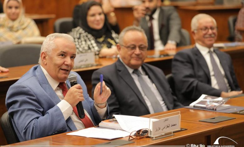 مناقشة "المدن العربية وفوضى المنصات الإعلامية.. صراع أزمنة ثلاثة" بمكتبة الإسكندرية 1 IMG 20221019 WA00711706641564