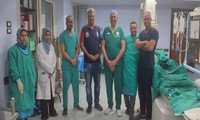 مستشفى قنا العام تحصل على المركز الأول في جراحات القسطرة المخية على مستوى الجمهورية 1 elaosboa123581705496584