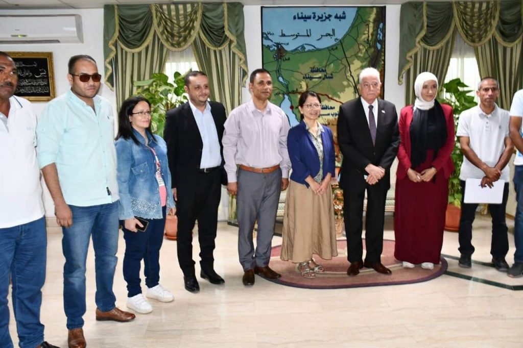 محافظ جنوب سيناء يلتقى الممثل الرئيسي لهيئة التعاون الدولي اليابانية (جايكا) 1 elaosboa590171705240023
