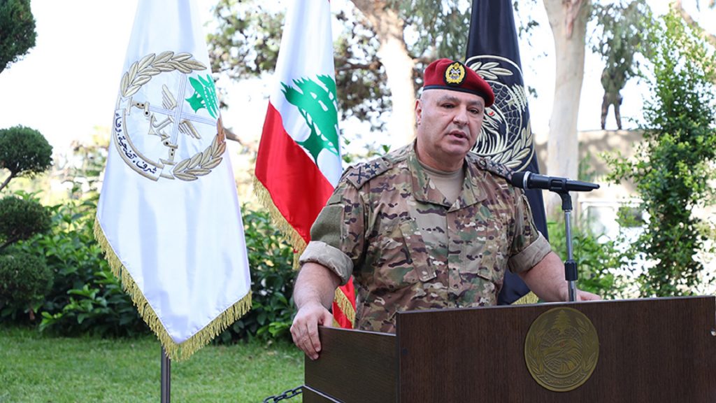 المجلس الدستوري بلبنان: سريان قانون تمديد سن التقاعد لقائد الجيش وقادة الأجهزة الأمنية لعام 1 general joseph aoun1706723643