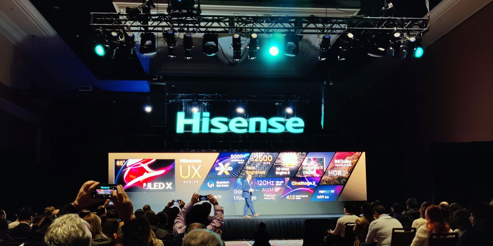 جلوبال (9): ابتكارات تلفزيون الليزر الثورية التي عرضتها HISENSE في معرض CES 2024 1 hisense logo at ces 2023 press conference1704966063