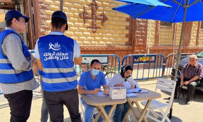 الرعاية الصحية تطلق المرحلة الثانية من حملة «صحتك.. امسك فيها بايدك وسنانك» بمحافظات التأمين الصحي الشامل 1 حملة صحتك ثروتك في بورسعيد 11705484283