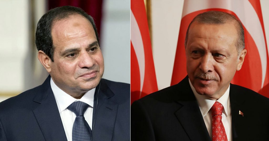 "الجمهورية": العلاقات الوطيدة بين مصر وتركيا تصب في مصلحة القضية الفلسطينية وترسيخ الاستقرار بالمنطقة 1 السيسي وأردوغان 11707975188