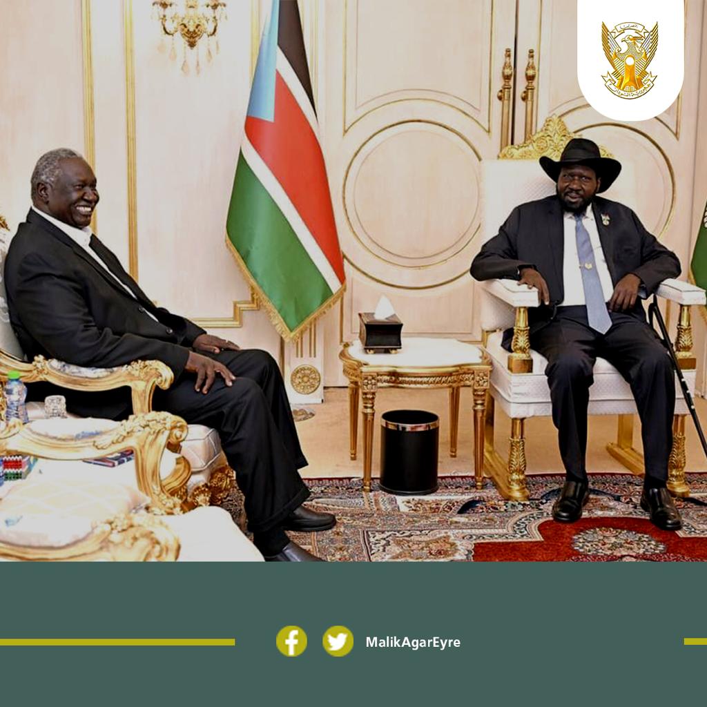نائب رئيس مجلس السيادة السوداني يطلع الرئيس سلفا كير على الموقف العسكري وتقدم القوات المسلحة 1 سلفا عقار1707981130