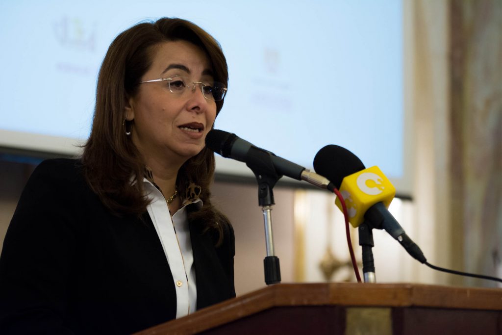 وزيرة التضامن تؤكد أن المنتدى العربي للتنمية الاجتماعية متعددة الأبعاد يأتي في ظل ظروف دولية وإقليمية صعبة 1 غادة والي11707308465
