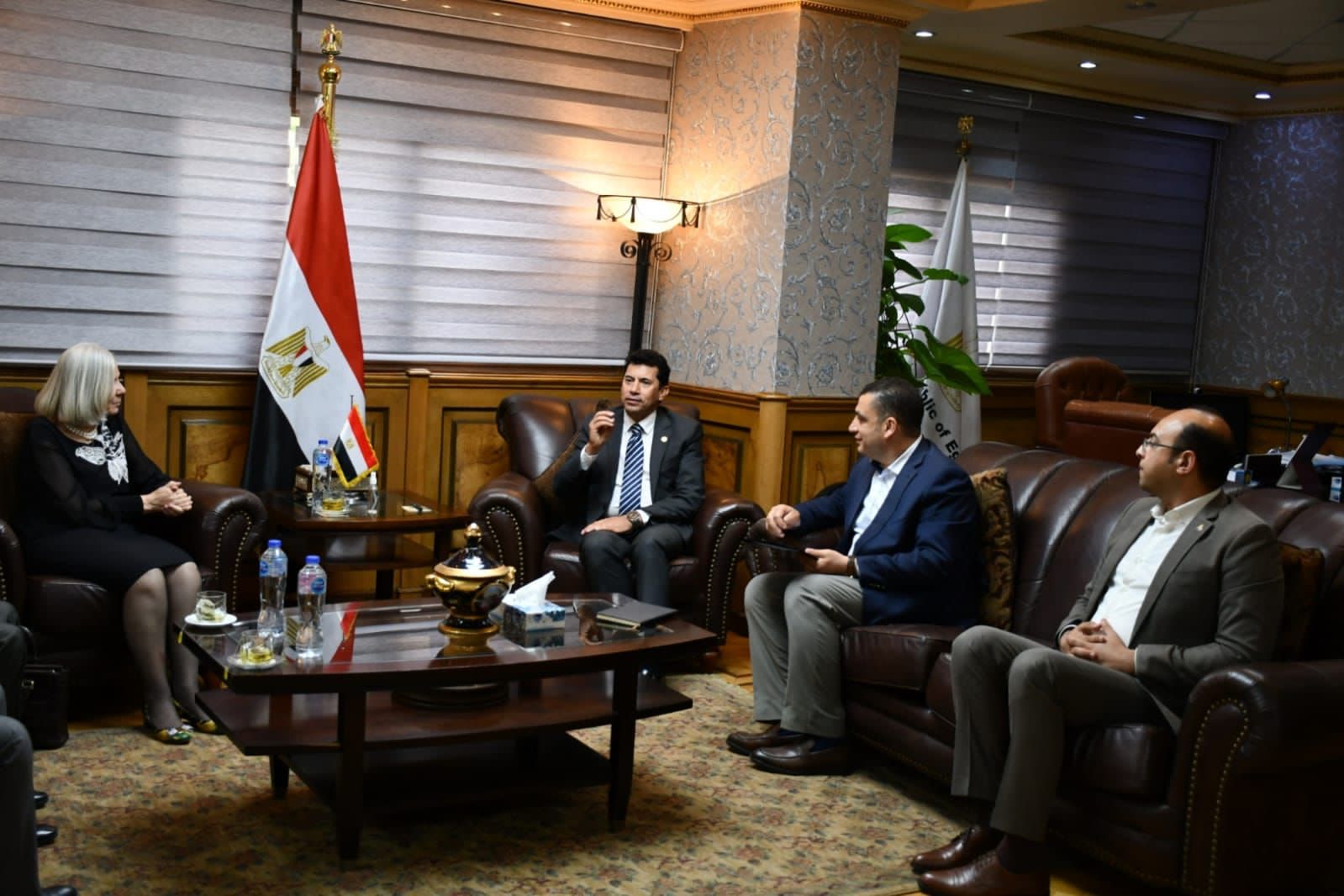 وزير الشباب والأمين العام لجامعة الدول العربية يفتتحان اجتماعات وزراء الشباب والرياضة العرب 1 19 2022 637901442861321818 1321709143863