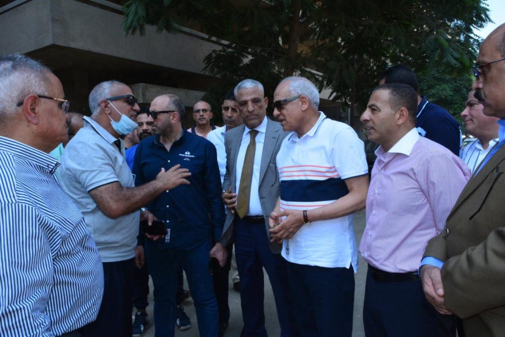 محافظ الجيزة: ضخ 75 ألف م3 من المياه لتحسين ضغوطات المياه بحدائق الأهرام 1 19 2022 637928953030971491 971707395943