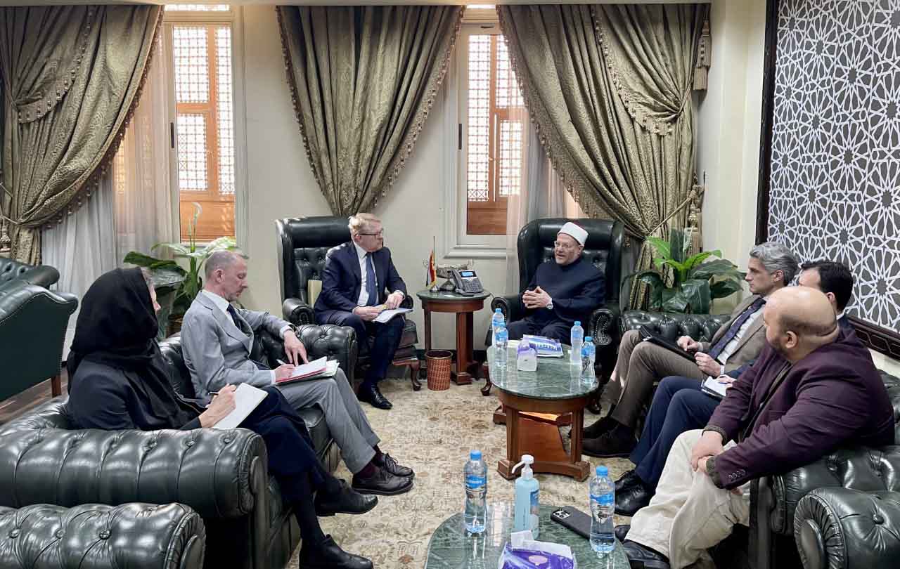مفتي الجمهورية يستقبل وفدًا رفيع المستوى من مركز نور سلطان بكازاخستان لبحث مجالات التعاون المشتركة 1 19 2023 638132014939603478 9601708285503