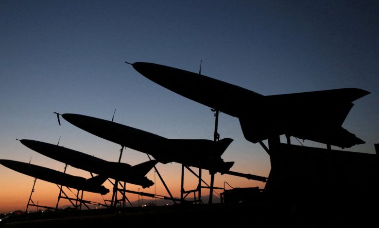 2022 10 18T133955Z 1682274461 RC2W2W984GY0 RTRMADP 3 UKRAINE CRISIS IRAN DRONES1708516328