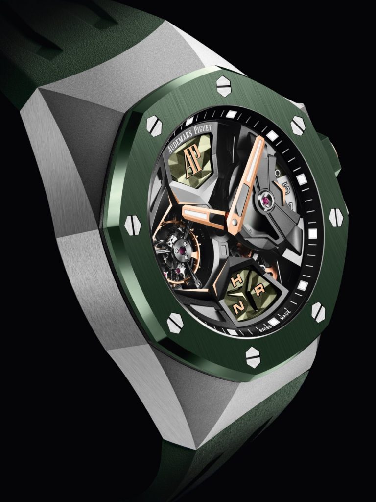 جلوبال (2): احتفال Casio بالذكرى الخمسين لساعاتها بإصدار ساعة تذكارية 1 8A45DoRp Audemars Piguet Royal Oak Concept Flying Tourbillon GMT Green 7 1200x16001707979686