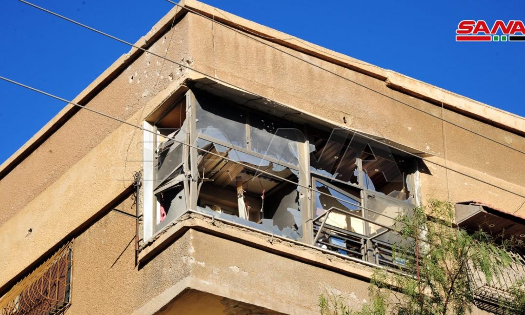 سانا: أضرار جسيمة بجراح مديرية الخدمات الفنية بحمص جراء العدوان الإسرائيلي 1 New Project 91707307444