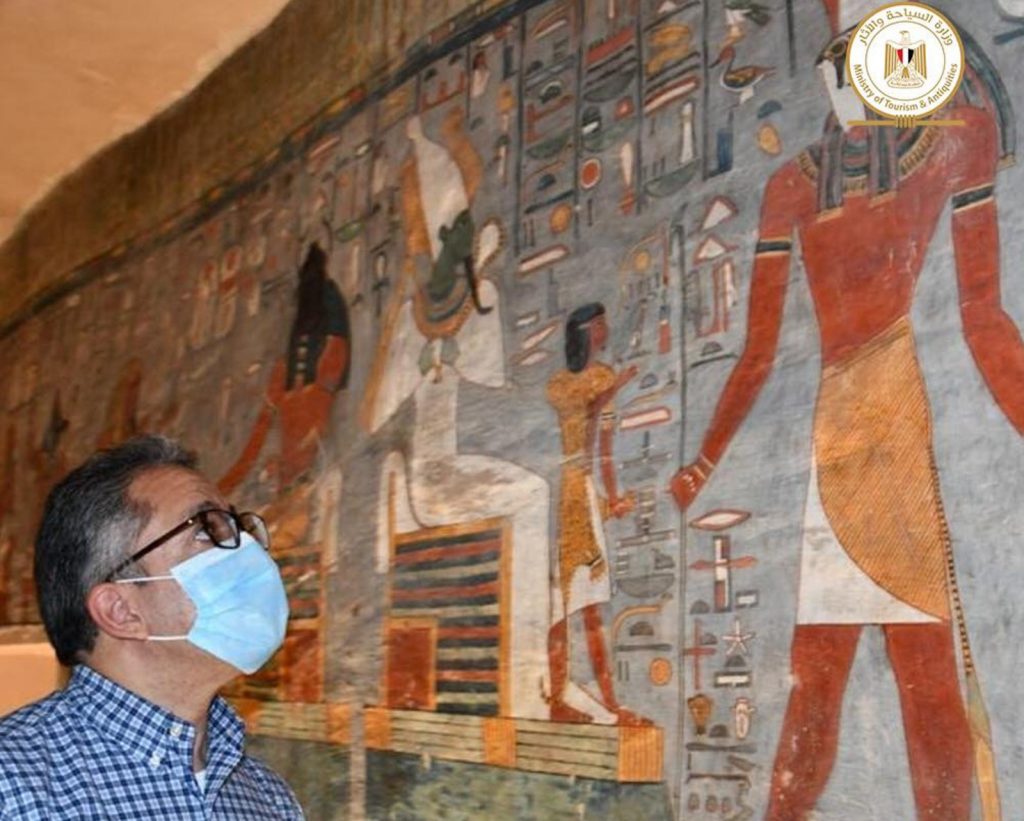 افتتاح مقبرة "نفر حتب" بالأقصر بعد الانتهاء من ترميمها 1 Ramses Tomb reopening 1600px1707657304