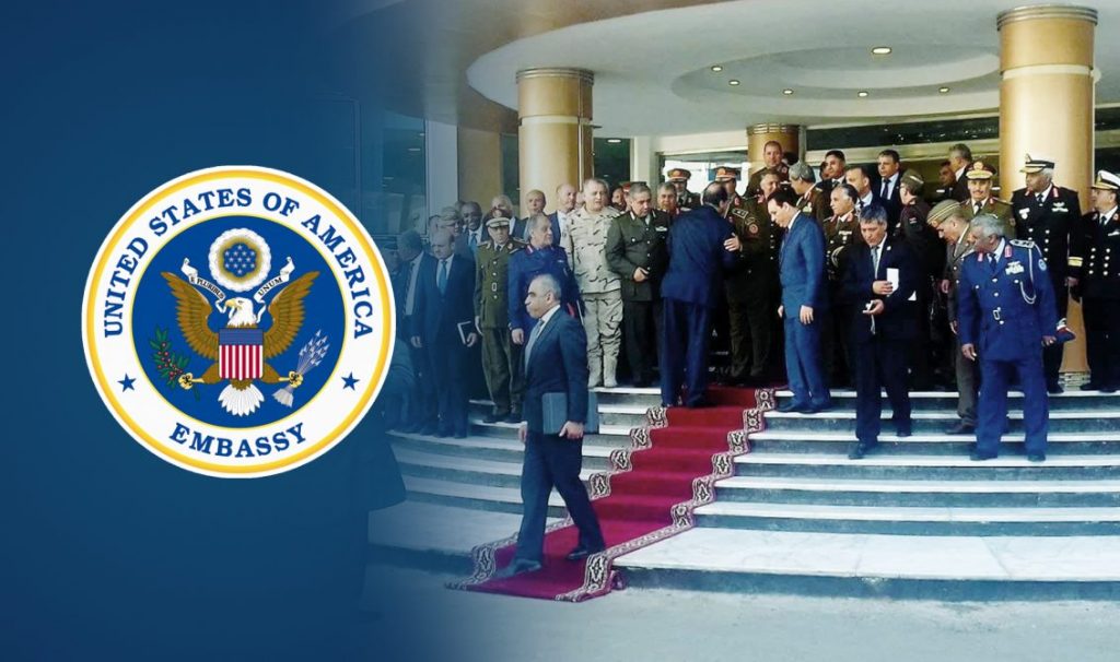 أمريكا تؤكد على دعمها جهود توحيد المؤسسة العسكرية في ليبيا 1 US Embassy 1132x6701707397503