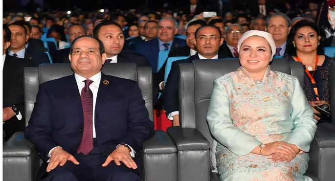 قرينة رئيس الجمهورية تعرب عن سعادتها بما حققه شباب وشابات مصر من نجاح بقطاع الحماية الاجتماعية 1 Untitled3 11707943864