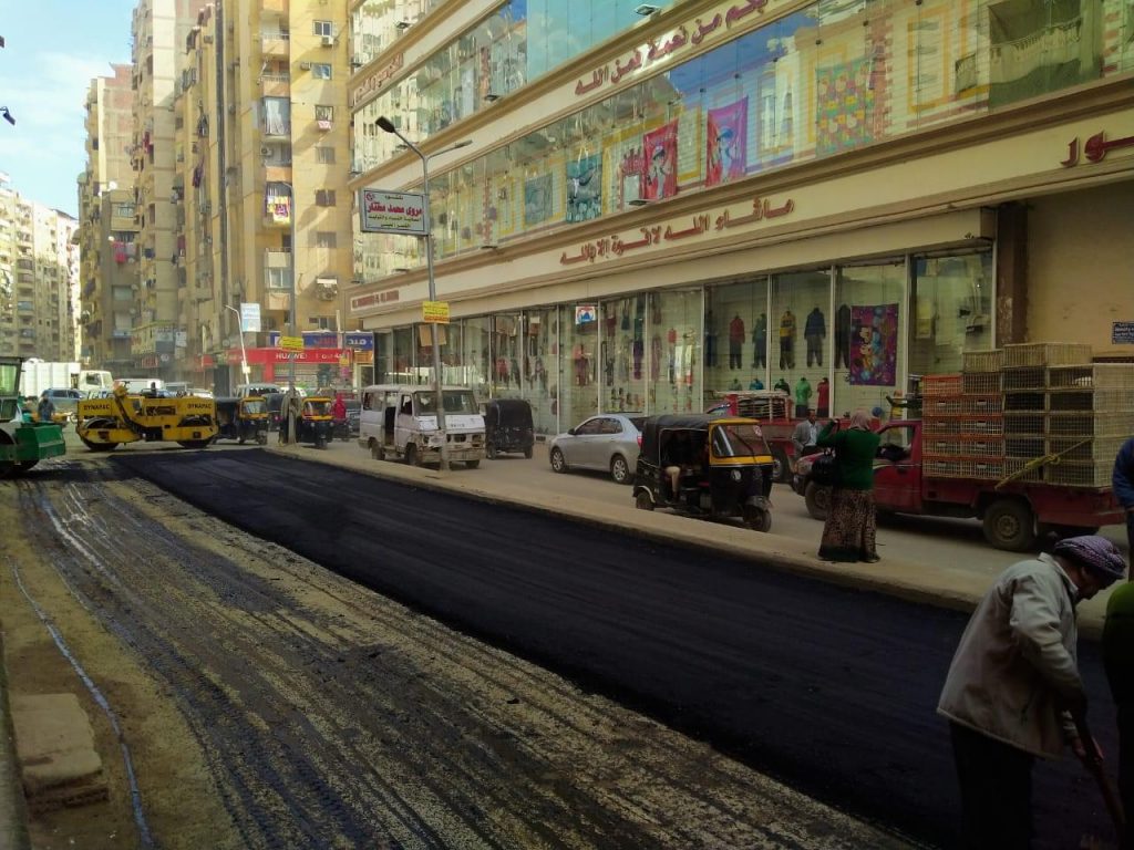 محافظ الجيزة:تقدم نسب تنفيذ أعمال طلاء واجهات العقارات المطلة على الطريق الدائري 1 WhatsApp Image 2022 01 31 at 121709039583