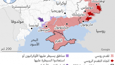 125743288 ukraine invasion south map 03 07 arabic x2 nc1709073663