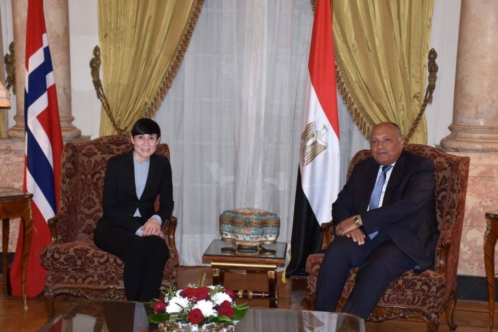 مصر والنرويج تؤكدان الرفض الكامل لمحاولات التهجير القسري التي تقوم بها إسرائيل لدفع أبناء غزة خارج القطاع 1 e18ccfc8 161c 42a9 ae4d 2e9df4bf72501708185664
