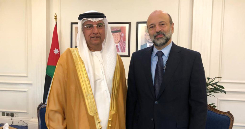 رئيس النواب الأردني يلتقي نظيره الإماراتي لدى وصوله عمان 1 image1708181164