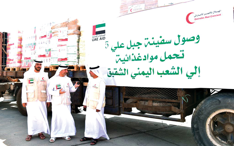 الولايات المتحدة تثمن مساعدات الإمارات الإنسانية السخية لشعب غزة 1 image1709108104