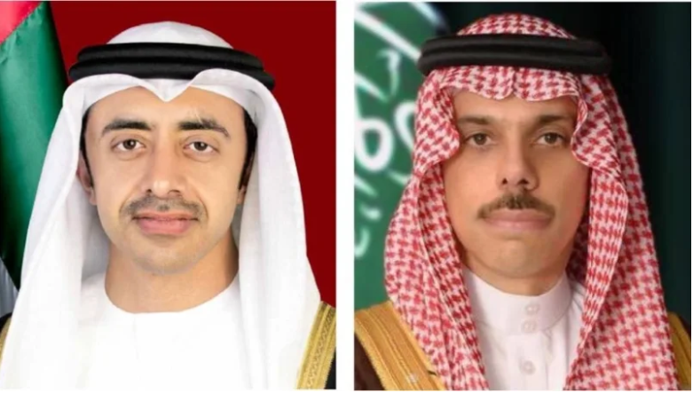 وزير الخارجية السعودي يتلقى رسالة خطية من نظيره الإماراتي تتصل بتعزيز العلاقات الثنائية 1 khaligyoun792461707416163