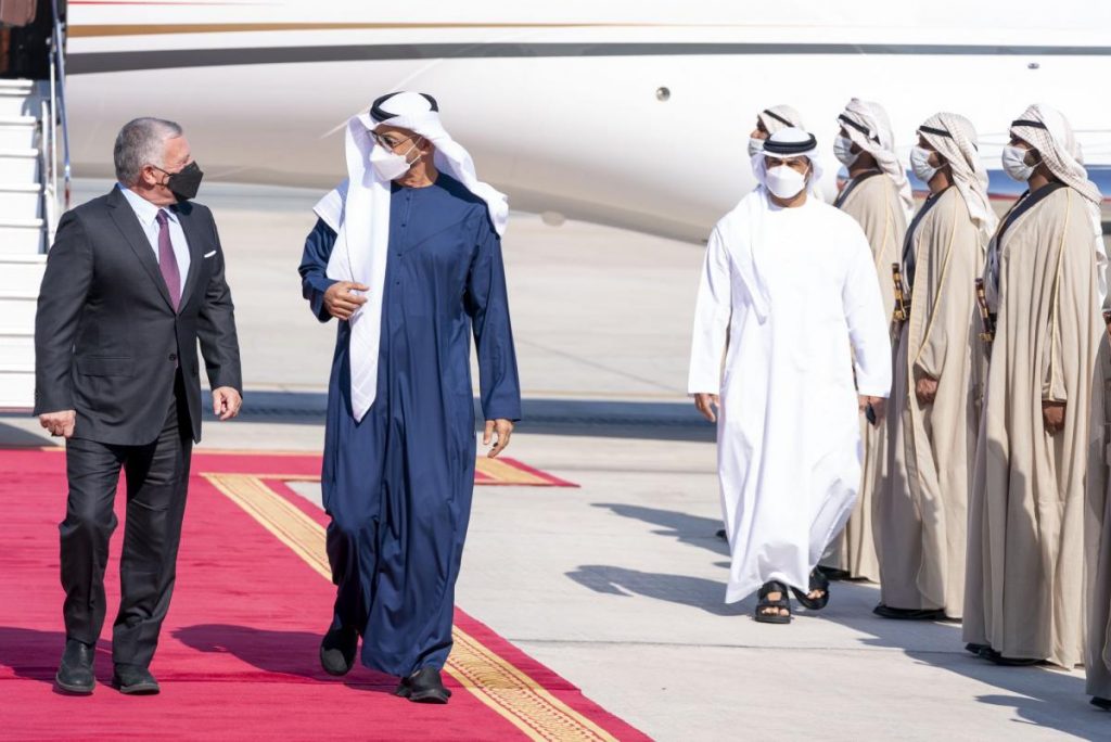 العاهل الأردني يتوجه إلى الإمارات والبحرين 1 زيارة ملك الأردن إلى الإمارات، في كانون الثاني يناير 20211711027323
