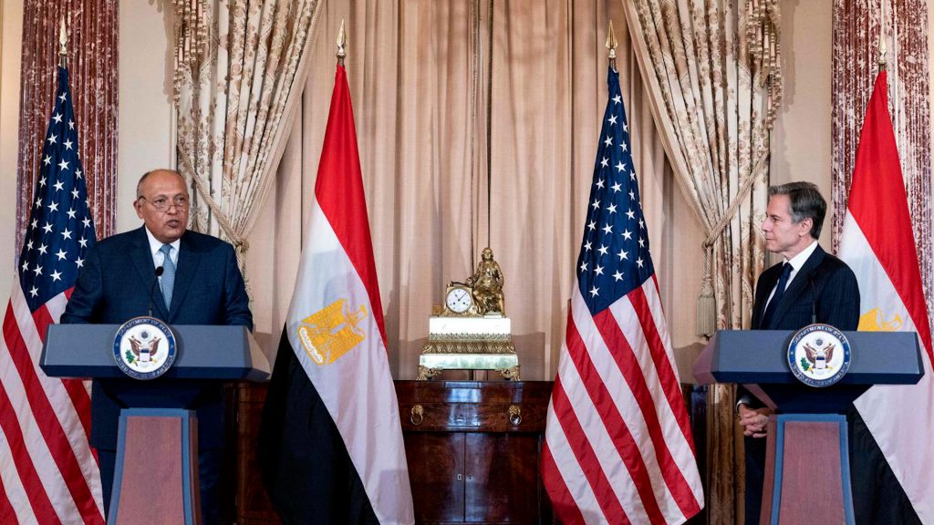 مباحثات مصرية أمريكية موسعة برئاسة شكري وبلينكن بالقاهرة 1 شكري وبلينكن1711019406