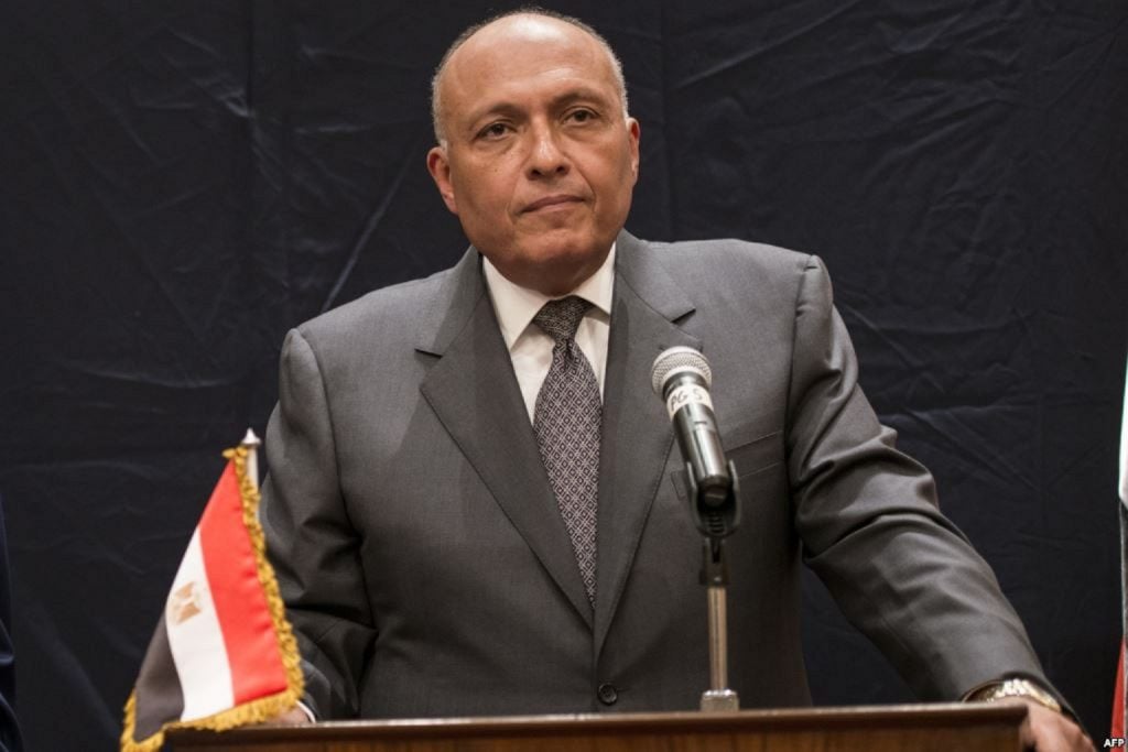 شكري يؤكد مجددا رفض مصر القاطع وتحذيرها من أي عملية عسكرية إسرائيلية في رفح الفلسطينية 1 وزير الخارجية سامح شكري