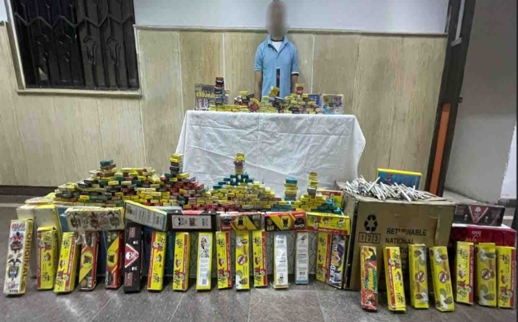 ضبط عنصرين إجراميين بحوزتهما 10 آلاف قطعة ألعاب نارية ترويجها بالإسكندرية 1 19 2023 638180348010354034 351711191544