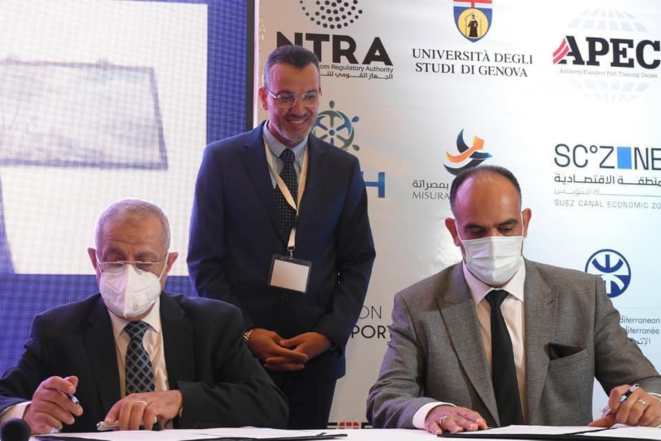 اتفاقية تعاون بين معهد تدريب الموانئ بالأكاديمية العربية والشركة الليبية للموانئ في ليبيا 1 200997441 4161169657300016 8968769440802890360 n1709669165