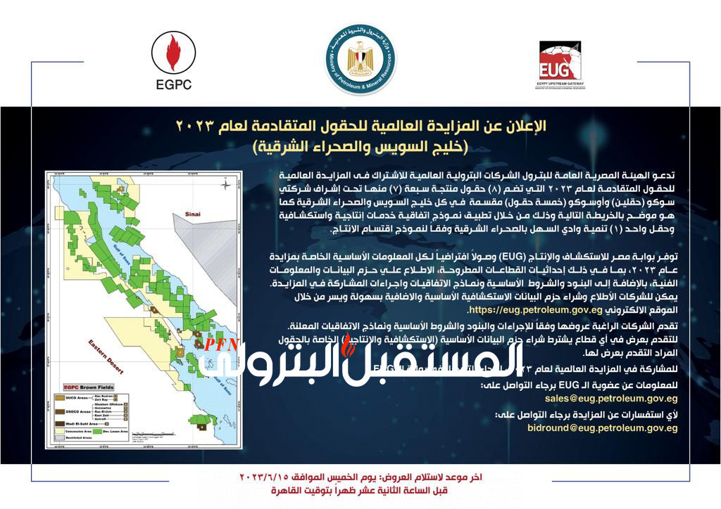 البترول: توقيع اتفاقيتين للخدمات الاستكشافية والإنتاجية للحقول المتقادمة بخليج السويس 1 2023030216112552641711458188
