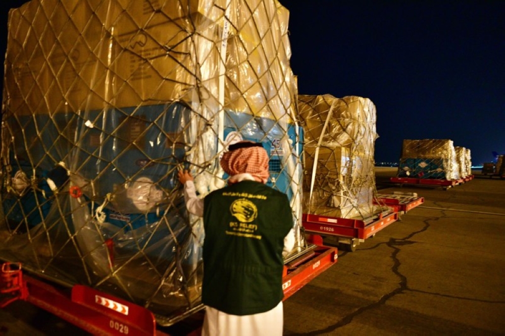 السعودية تقدم 70 طنًا من المواد الإغاثية للشعب الأوكراني 1 20877671710839163