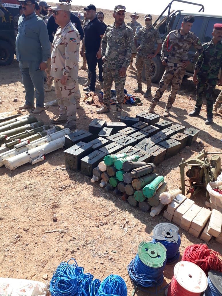 العراق.. السيطرة على مخازن أسلحة لـ"داعش" بديالي في عملية مشتركة للجيش والشرطة 1 32180fa6ad1710005463