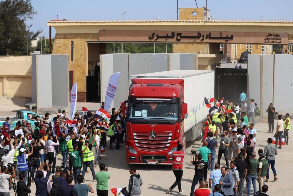 "أوتشا" تدعو لإنهاء القيود المفروضة على دخول المساعدات إلى غزة 1 3836151711652044
