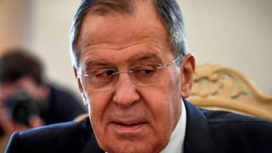 411462 lavrov russian foreign minister sergei lavrov attends a meeting with his dutch counterpart in moscow on april 131709573884