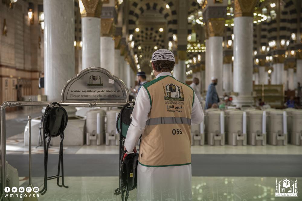 السعودية: تنفيذ أكثر 258 ألف ساعة تطوعية في النصف الأول من رمضان بالمسجد النبوي 1 522720501711638964