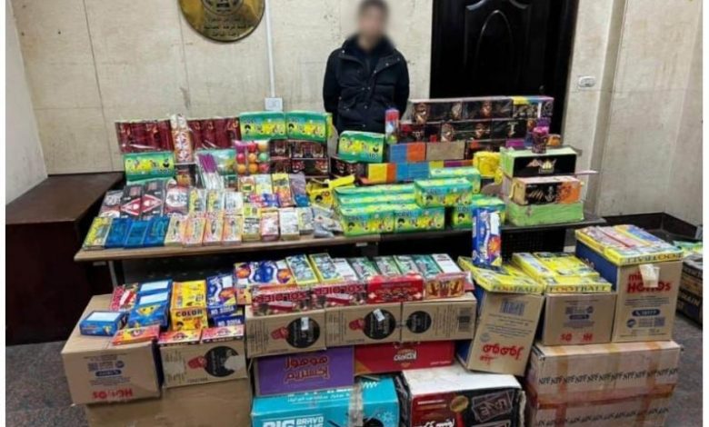 ضبط شخصين بحوزتهما أكثر من مليون قطعة ألعاب نارية قبل ترويجها بالقاهرة والإسكندرية 1 7474651709899266
