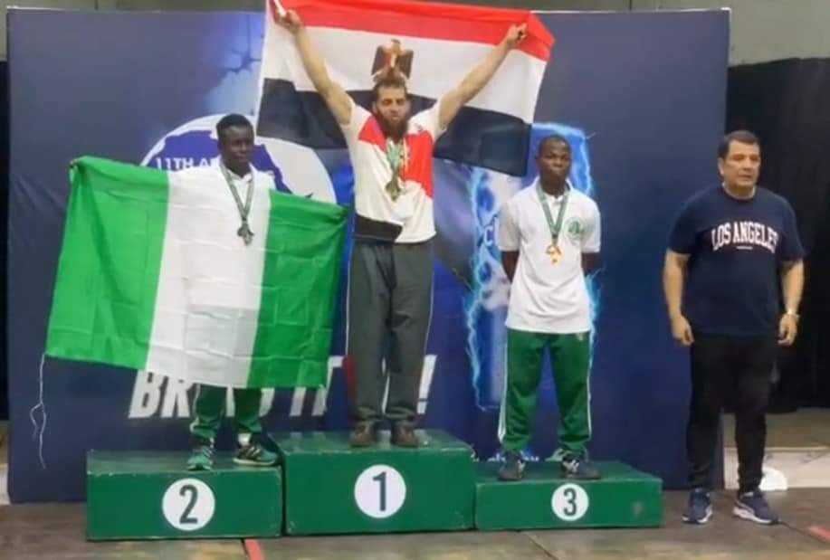 محمد عبدالرحمن يواصل تألقه ويحصد ذهبيتين في منافسات مصارعة الذراعين بالألعاب الإفريقية 1 8 21711033805