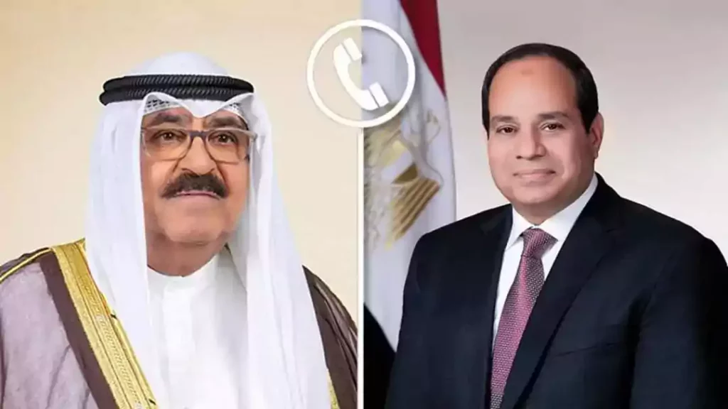 الرئيس السيسي وأمير الكويت يتبادلان التهاني بمناسبة حلول شهر رمضان 1 FB IMG 1710243418104 jpg1710246964