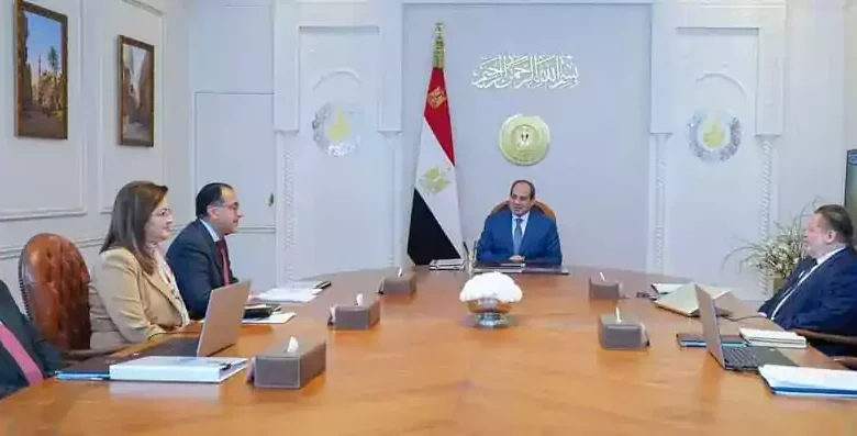 الرئيس السيسي يوجه الحكومة بضمان استقرار اسعار السلع وزيادة الانتاج المحلي 1 FB IMG 1710943041318 jpg1710946624