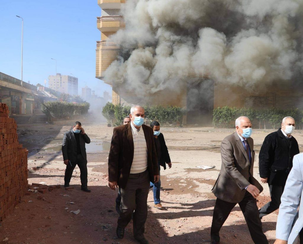 محافظ الجيزة: إخلاء عدد من العقارات إثر نشوب حريق باستديو الأهرام في العمرانية 1 WhatsApp Image 2021 01 31 at 31710557883