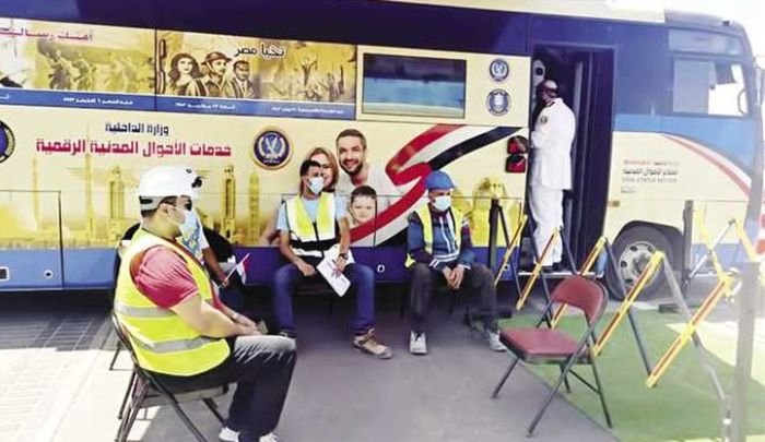 "الأحوال المدنية" يوفد قوافل فنية لتقديم خدماته للمواطنين في المحافظات 1 elaosboa214781711275723