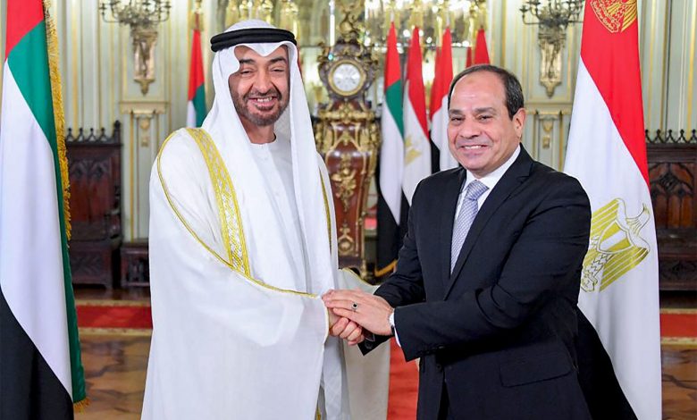 الرئيس السيسي يبحث مع رئيس الإمارات تعزيز التعاون والأوضاع بالمنطقة وغزة 1 السيسي1711209843
