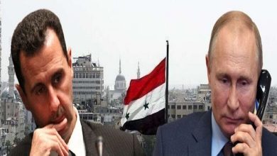 طلب بشار الأسد لبوتين سوريا 780x4701711194603