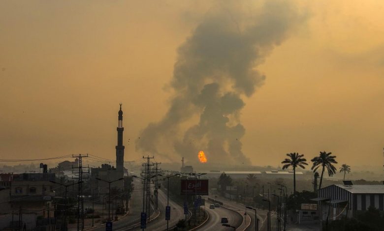 غارة إسرائيلية استهدفت جنوب مدينة غزة1711796524