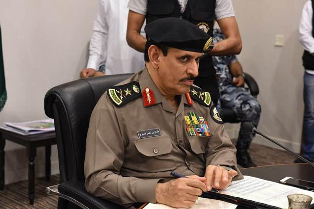مدير الأمن العام يقف على تكامل الاستعدادات لخدمة ضيوف الرحمن81709999404