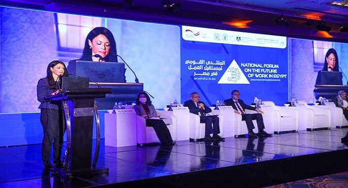 وزيرة التعاون الدولي: الحكومة تدعم زيادة استثمارات كوريا الجنوبية في تنفيذ المشروعات القومية بمصر 1 المشاط فى منتدلى مستقبل العمل1712238425