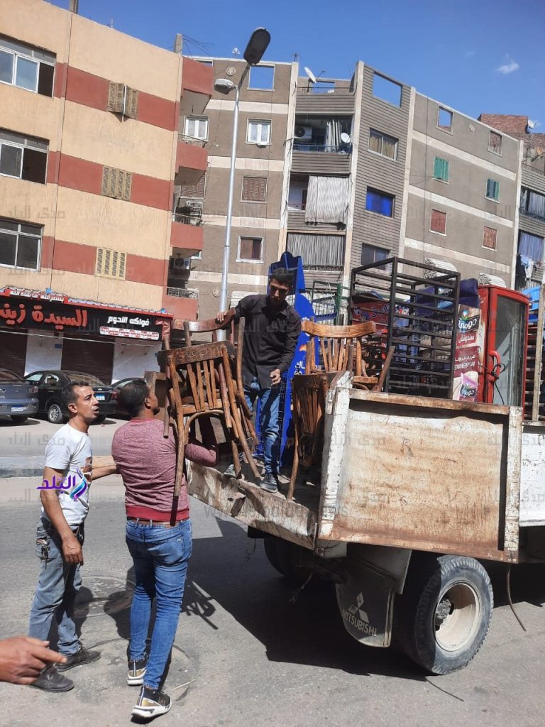 محافظ الجيزة: رفع 1600 حالة إشغال وتعد على الطريق العام بجنوب الجيزة والمنيرة والوراق 1 1491713270964