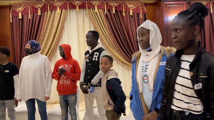 الشباب والرياضة تستقبل الوفود المشاركة في ملتقى الشباب الدولي للذكاء الاصطناعي الثاني 1 2022 637807168015642038 5641714224367